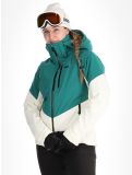 Vignette Helly Hansen, W Alphelia veste de ski femmes Emerald Snow blanc, vert 