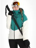 Vignette Helly Hansen, W Alphelia veste de ski femmes Emerald Snow blanc, vert 