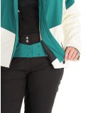 Vignette Helly Hansen, W Alphelia veste de ski femmes Emerald Snow blanc, vert 