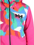 Vignette Helly Hansen, W Powchaser 2.0 veste de ski femmes JPB AOP multicolore, rose 