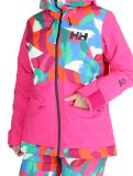 Vignette Helly Hansen, W Powchaser 2.0 veste de ski femmes JPB AOP multicolore, rose 