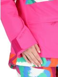 Vignette Helly Hansen, W Powchaser 2.0 veste de ski femmes JPB AOP multicolore, rose 