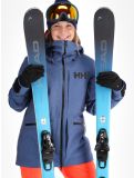 Vignette Helly Hansen, W Powderqueen 3.0 veste de ski femmes Deep Fjord bleu 