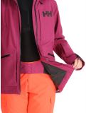 Vignette Helly Hansen, W Powderqueen 3.0 veste de ski femmes Magenta violet 