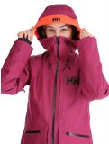 Vignette Helly Hansen, W Powderqueen 3.0 veste de ski femmes Magenta violet 