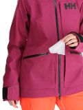 Vignette Helly Hansen, W Powderqueen 3.0 veste de ski femmes Magenta violet 