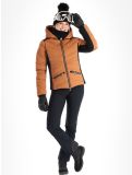 Vignette High Society, Alyssa veste de ski femmes Marone / Black brun, noir 