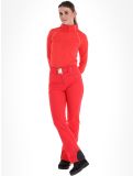 Vignette High Society, Lia pantalon de ski en softshell femmes Red rouge 