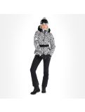 Vignette High Society, Elea veste de ski femmes paisley print noir 