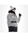 Vignette High Society, Elea veste de ski femmes paisley print noir 