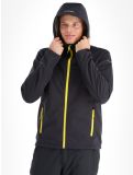 Vignette Icepeak, Biggs veste de ski softshell hommes anthracite gris 