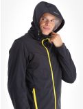 Vignette Icepeak, Biggs veste de ski softshell hommes anthracite gris 