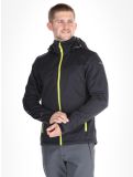 Vignette Icepeak, Biggs veste de ski softshell hommes Anthracite gris 