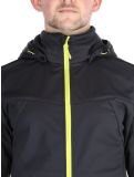 Vignette Icepeak, Biggs veste de ski softshell hommes Anthracite gris 