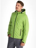 Vignette Icepeak, Biggs veste de ski softshell hommes Asparagus vert 