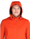 Vignette Icepeak, Biggs veste de ski softshell hommes Orange orange 