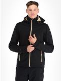 Vignette Icepeak, Biggs veste de ski softshell hommes noir 