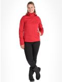 Vignette Icepeak, Boise veste de ski softshell femmes Cranberry rouge 