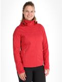 Vignette Icepeak, Boise veste de ski softshell femmes Cranberry rouge 