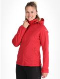 Vignette Icepeak, Boise veste de ski softshell femmes Cranberry rouge 