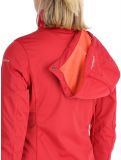 Vignette Icepeak, Boise veste de ski softshell femmes Cranberry rouge 