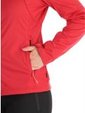 Vignette Icepeak, Boise veste de ski softshell femmes Cranberry rouge 