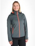 Vignette Icepeak, Boise veste de ski softshell femmes Green vert 