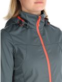 Vignette Icepeak, Boise veste de ski softshell femmes Green vert 