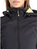 Vignette Icepeak, Boise veste de ski softshell femmes gris 