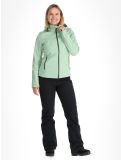 Vignette Icepeak, Boise veste de ski softshell femmes Light Green vert 