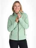 Vignette Icepeak, Boise veste de ski softshell femmes Light Green vert 