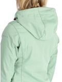 Vignette Icepeak, Boise veste de ski softshell femmes Light Green vert 