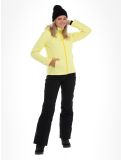 Vignette Icepeak, Boise veste de ski softshell femmes pastel jaune 