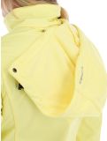 Vignette Icepeak, Boise veste de ski softshell femmes pastel jaune 