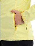 Vignette Icepeak, Boise veste de ski softshell femmes pastel jaune 