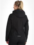 Vignette Icepeak, Brenham veste de ski softshell femmes Basic Black noir 