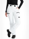 Vignette Icepeak, Calau pantalon de ski à coque dure femmes Natural White blanc 