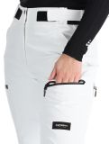 Vignette Icepeak, Calau pantalon de ski à coque dure femmes Natural White blanc 