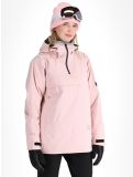 Vignette Icepeak, Calio anorak d'hiver femmes Baby Pink rose 