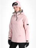 Vignette Icepeak, Calio anorak d'hiver femmes Baby Pink rose 