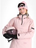 Vignette Icepeak, Calio anorak d'hiver femmes Baby Pink rose 