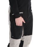 Vignette Icepeak, Cambo pantalon de ski hommes Black gris, noir 