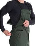 Vignette Icepeak, Cambo pantalon de ski hommes Dark Olive vert 