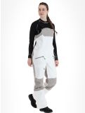 Vignette Icepeak, Cantrall pantalon de ski BIB femmes Powder blanc 