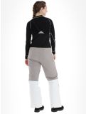 Vignette Icepeak, Cantrall pantalon de ski BIB femmes Powder blanc 