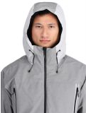 Vignette Icepeak, Castres veste de ski hommes Light Grey gris 