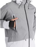 Vignette Icepeak, Castres veste de ski hommes Light Grey gris 