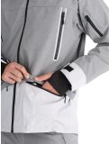 Vignette Icepeak, Castres veste de ski hommes Light Grey gris 