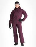 Vignette Icepeak, Cathay veste de ski femmes Plum violet 