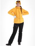 Vignette Icepeak, Cathay veste de ski femmes Yellow jaune 